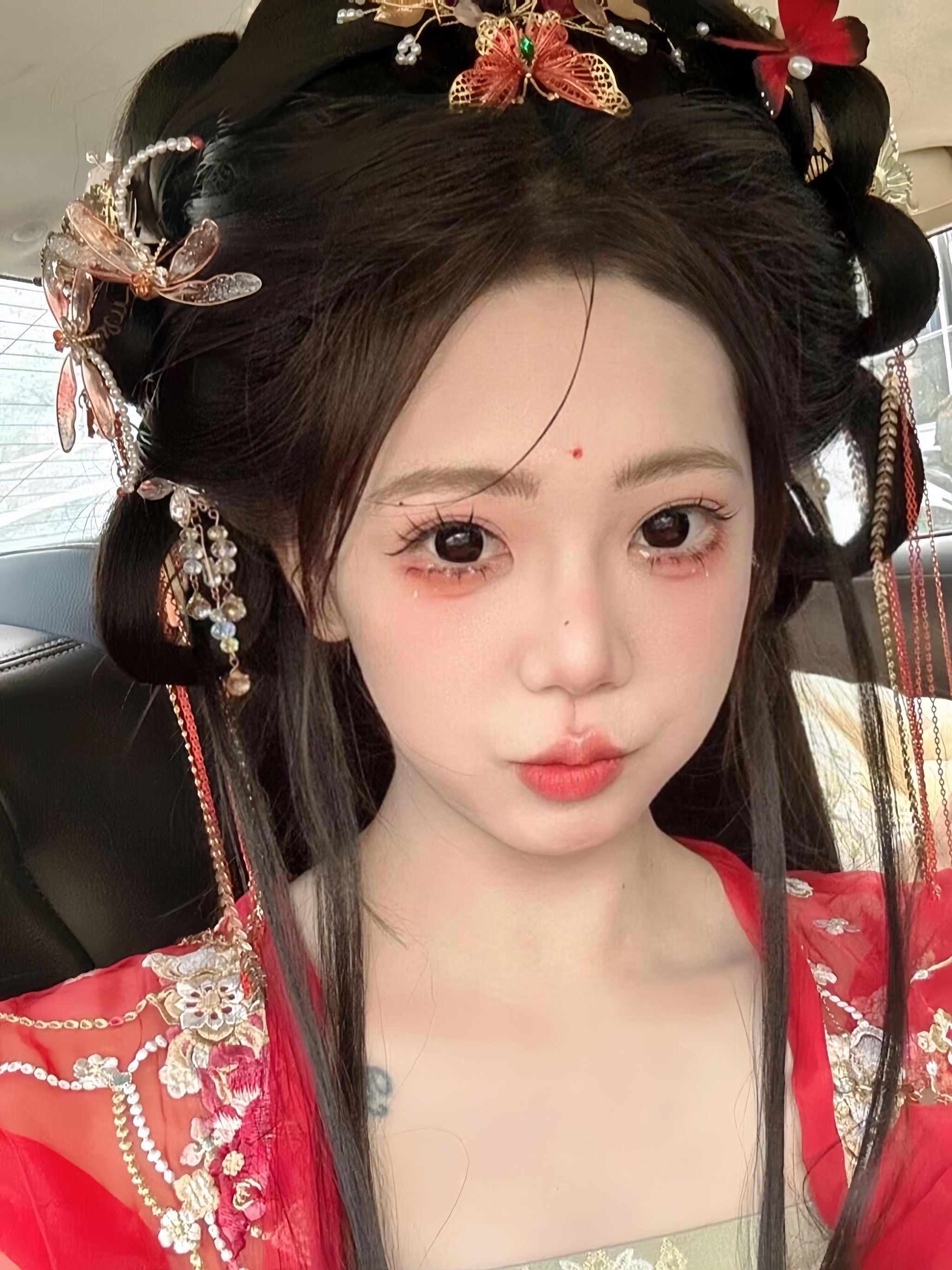 古风新娘造型记
