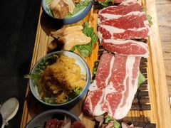 -明洞阿姨·韩式酱蟹烤肉·创意料理(三元桥店)