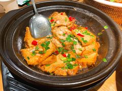 砂锅嫩豆腐-费大厨辣椒炒肉(万家丽一店)