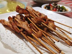 串烧猪颈肉-龙桥私厨·姜花菊花过桥鱼·顺德菜(容桂店)