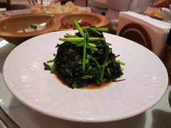 有机菠菜炒紫菜-喜鼎海胆水饺(平安金融中心店)