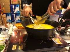 -鲜入围煮花胶鸡海鲜火锅