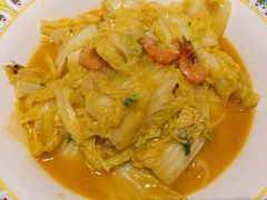 虾汤烧白菜-楼兰古丽·新疆拌面·清真(华阳城店)