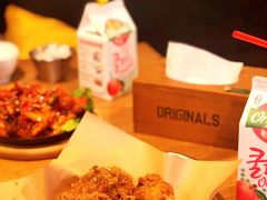 黄油蒜炸鸡块-富乐满韩国正宗炸鸡韩国料理(虹泉路店)