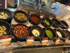 自助调料区-长沙北辰洲际酒店-兰调全日餐厅