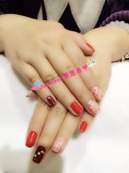 毛呢纹美甲-JustNail甲思美甲