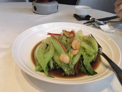 葱油灼时蔬-皇朝会.经典传统粤菜(外滩店)