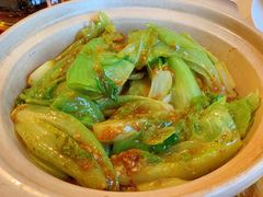虾酱啫唐生菜-利苑酒家(金宝店)