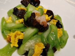 丝瓜鸡蛋炒虾仁-凤凰小镇(慕容街店)
