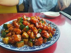 酱爆鸡丁-北大地皖峰饭馆