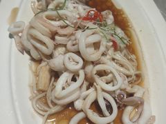 葱油鱿鱼-阿楷·二十年烧烤宵夜·渔家小寨(达明店)