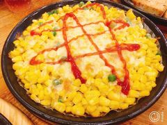 料理烤芝士玉米粒-老东镇啤酒屋海鲜加工·蒸汽海鲜·海鲜烧烤(台东店)