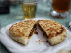 驴肉夹馍-老许家正宗驴肉黄面胡羊焖饼·烧烤(名吃广场店)