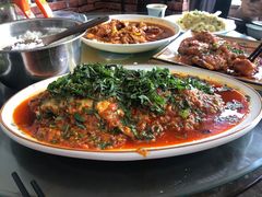 -洪平血旺椒麻鸡雅鱼饭店(熊猫大道店)
