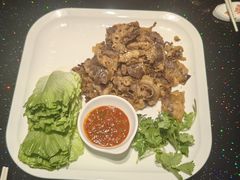 生菜卷肥牛-恒记饭店·海鲜明档(淹城店)