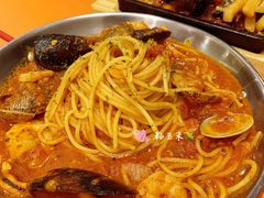 番茄海鲜意面-Kpasta韩式意大利面