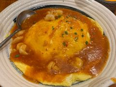 虾仁蛋包饭-坂吉屋·居酒屋深夜食堂(龙湖店)