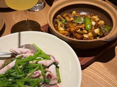 茼蒿烧海兔-KŌNG胶东小馆(华熙店)