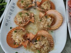 蒜蓉粉丝蒸扇贝-四川小胡子海鲜(丁村万人海鲜广场店)