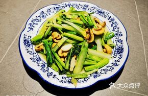 Bok Choy with Button Mushrooms
