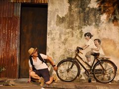 -槟城街头艺术街区