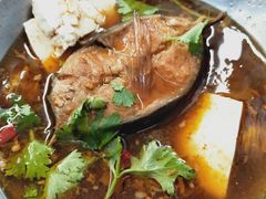 炖黑鱼-柳沟豆腐宴69号福豆堂