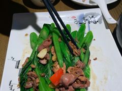 菜心炒鸽杂-大鸽饭(岗顶店)