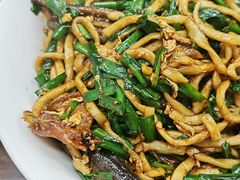 农家红炒长鱼炒面-三百碗宝应长鱼面(板仓街店)