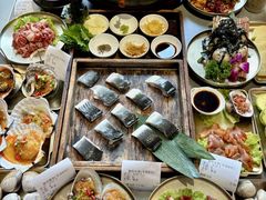 -围炉肉舍•炭烤活鳗•丹东海鲜烤肉(步行街店)