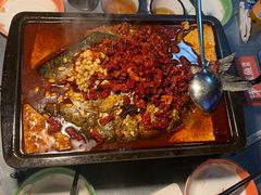 -探鱼·鲜青椒爽麻烤鱼(天一广场店)