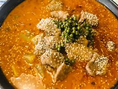自制不老牛肉汤锅-付掌柜在成都·热炒砂锅集(金禾店)
