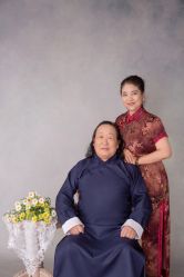 -时光纪亲子全家福照相馆(静安店母女写真父母纪念照)