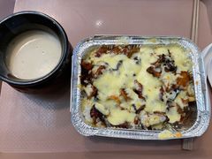 菌菇芝士焗饭-北大家园食堂