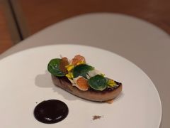 鹅肝/黑醋/黑蒜/黑胡椒-Amber(置地文华东方酒店)