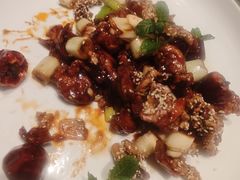 葱爆谷饲牛肉粒-太守宴·蘭院(天塔店)