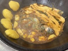 -北京龙庆四季香农家饭庄·灶台鱼·碳烤虹鳟鱼(龙庆峡店)