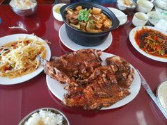 -北京龙庆四季香农家饭庄·灶台鱼·碳烤虹鳟鱼(龙庆峡店)