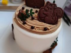 栗子奶油蛋糕-侘寂甜品(自取店)