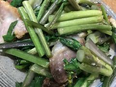 腊肉红菜苔-静一餐厅·湖北菜(前门创始店)