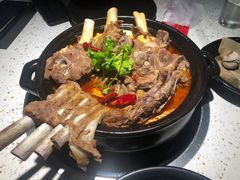 秘制羊大骨棒大锅-沪小胖小龙虾(淮海中路旗舰店)