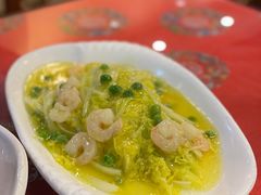 鲜虾扒白菜-玉华台饭庄(裕中西里小区店)