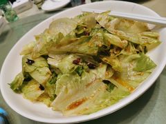 炝拌生菜-刘胖子家常菜·蹄花焖藕(中南店)