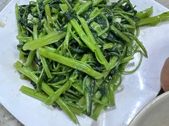 清炒空心菜-四川小胡子海鲜(丁村万人海鲜广场店)
