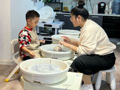 -朝画惜时·陶艺·拼豆·团建