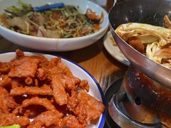 店小二炸肉-吕氏疙瘩汤·私家菜馆(慈云寺店)