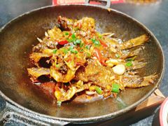 干锅黄骨鱼-洞庭土菜馆(天河北总店)