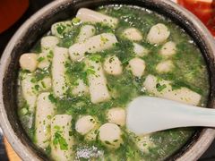 荠菜鲜贝年糕-三凤酒家·百年无锡菜(清扬茂业店)