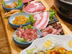 -明洞阿姨·韩式酱蟹烤肉·创意料理(三元桥店)