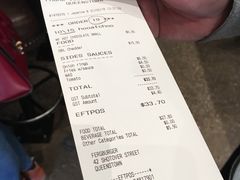 账单-Fergburger(皇后镇店)