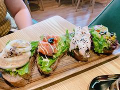 心情综合开放三明治-ZING COFFEE 镜咖啡